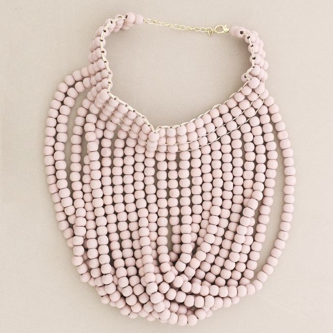 COLLAR BABERO BOLAS MADERA