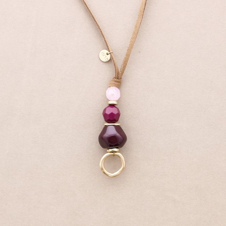 NECKLACE PHONE STRAP CORD BEADS