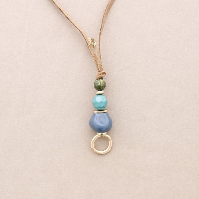 NECKLACE PHONE STRAP CORD BEADS