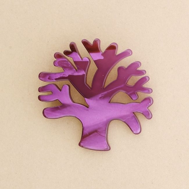 BROCHE ÁRBOL RESINA
