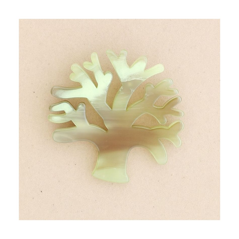 BROCHE ÁRBOL RESINA