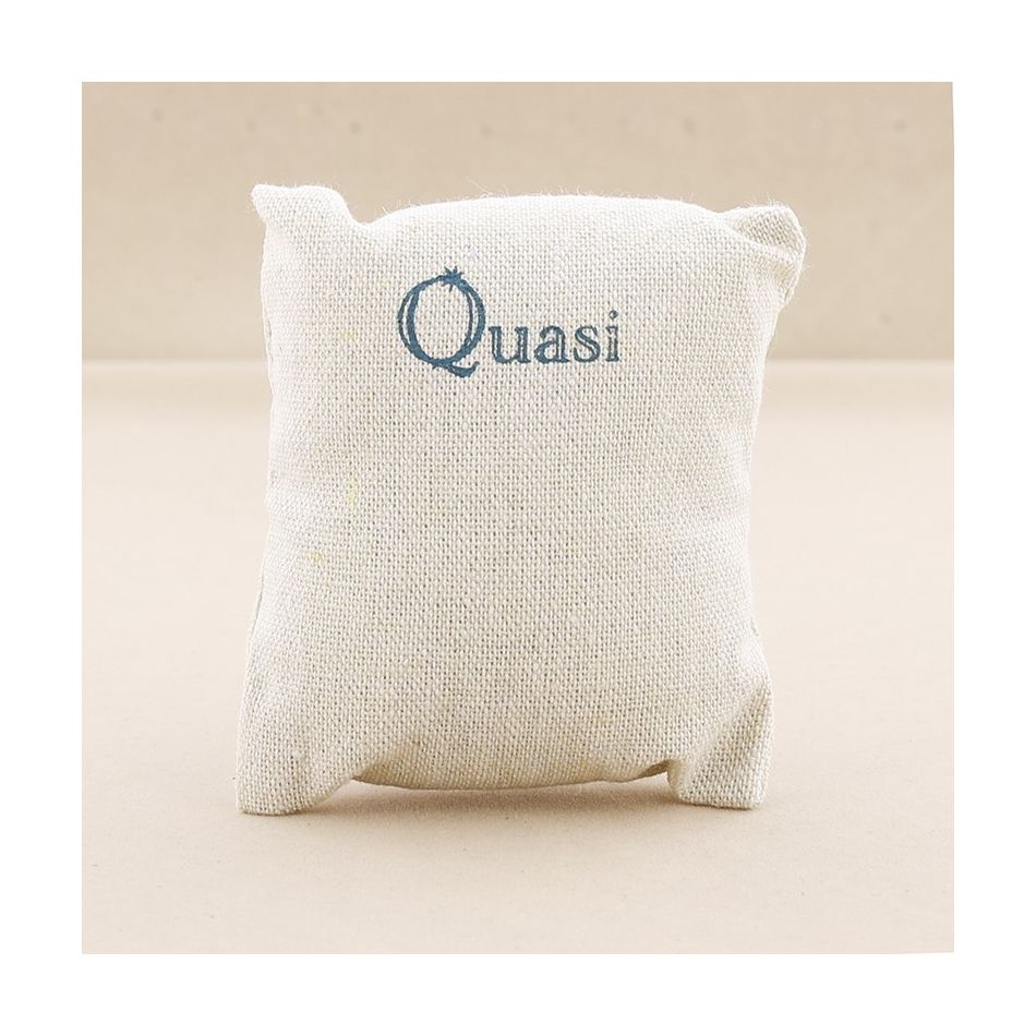 DISPLAY PILLOW BRACELET LINEN QUASI 8*7CM