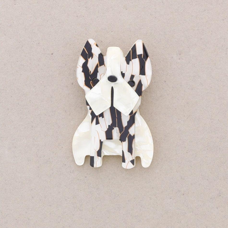 RESIN PUPPY BROOCH