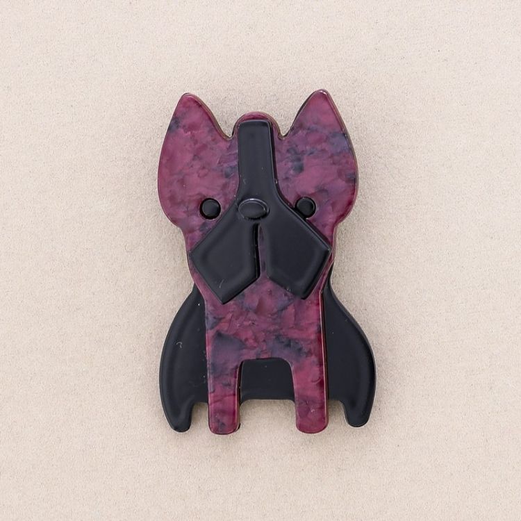 BROCHE PERRITO RESINA 2