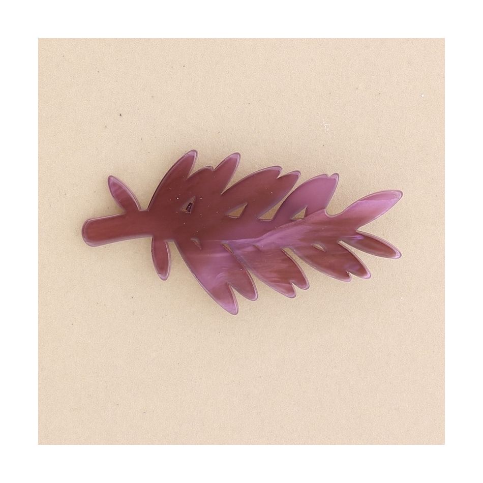 RESIN BRANCH BROOCH
