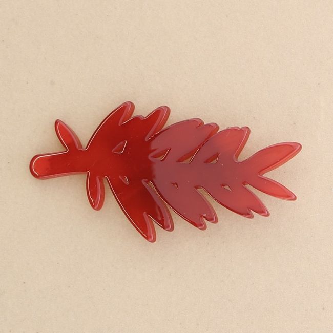 RESIN BRANCH BROOCH