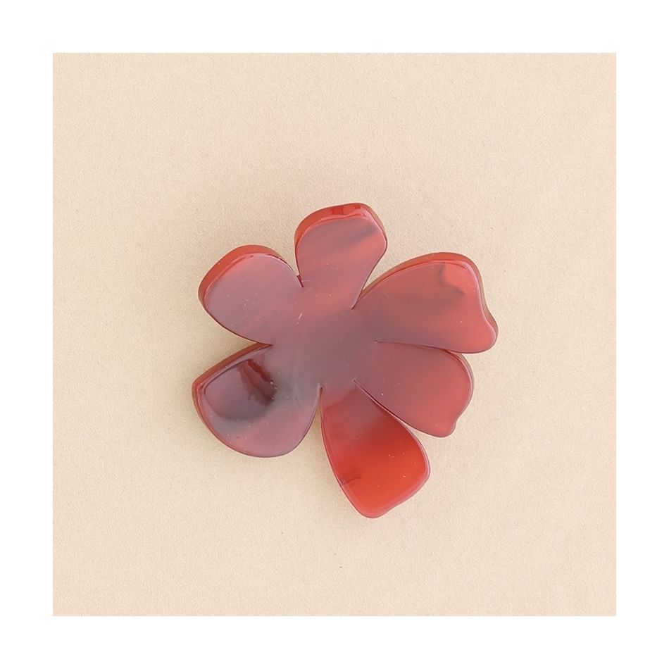 RESIN FLOWER BROOCH