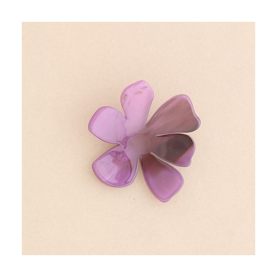 BROCHE FLOR RESINA