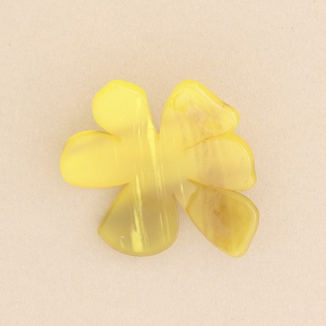 BROCHE FLOR RESINA