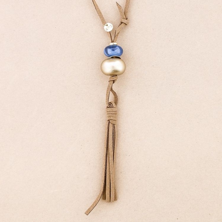 NECKLACE PHONE STRAP CORD BEADS FRINGE 2