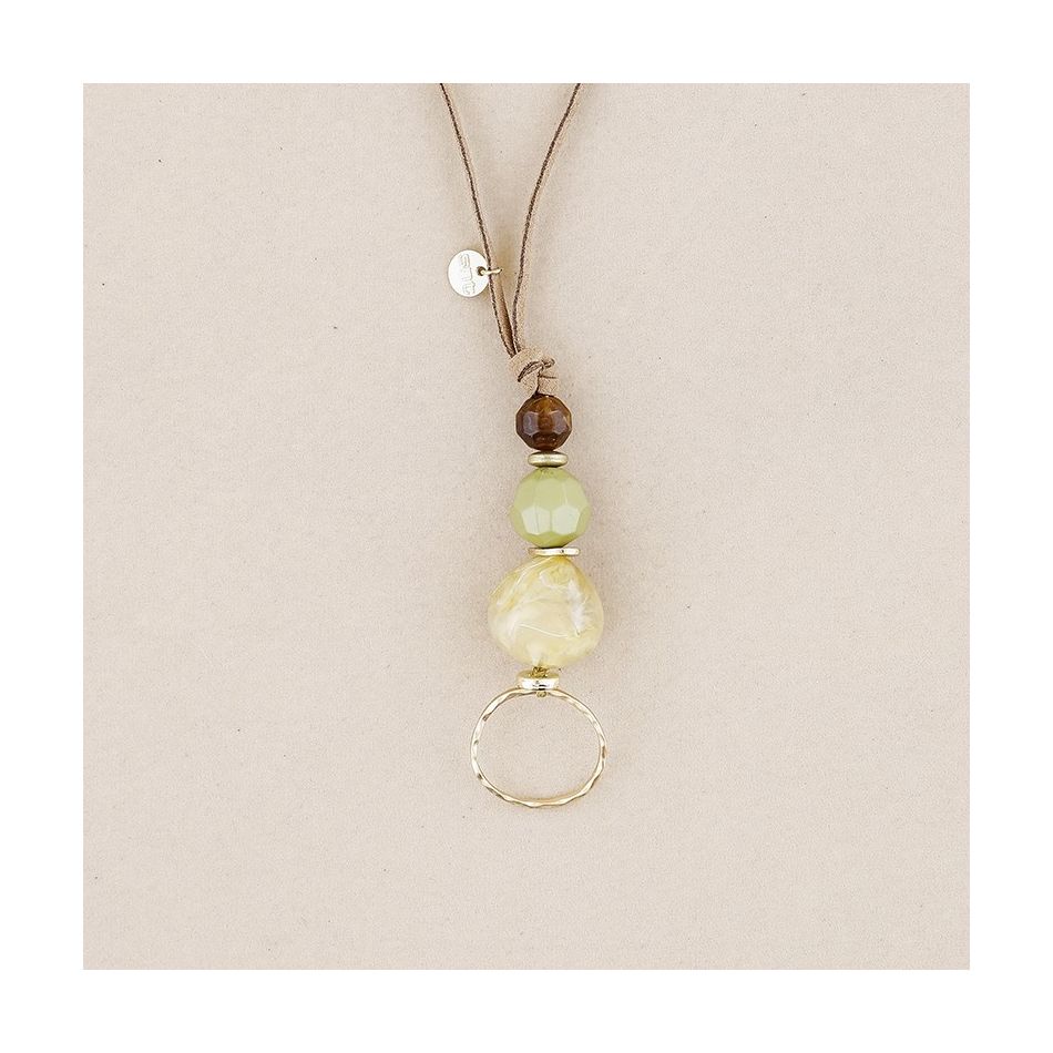 NECKLACE PHONE STRAP CORD BEADS