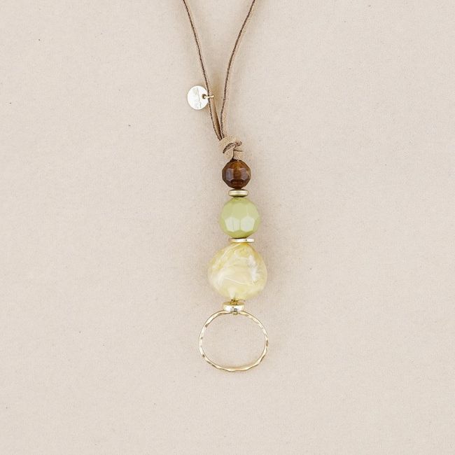 NECKLACE PHONE STRAP CORD BEADS