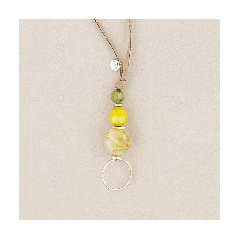 NECKLACE PHONE STRAP CORD BEADS