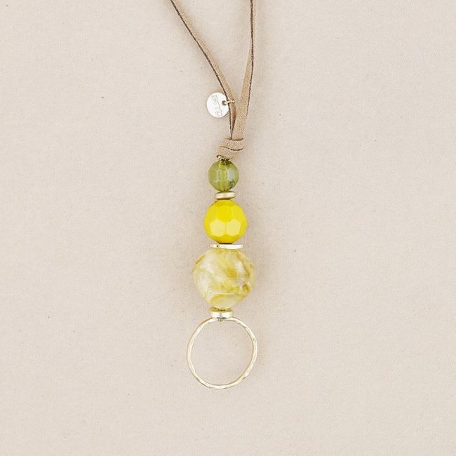 NECKLACE PHONE STRAP CORD BEADS
