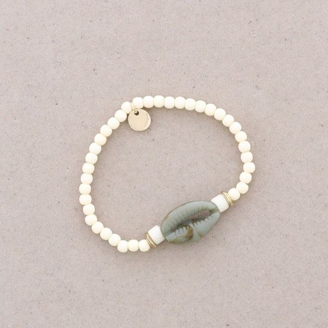 PULSERA CUENTAS CONCHITA RESINA
