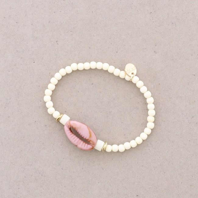 PULSERA CUENTAS CONCHITA RESINA