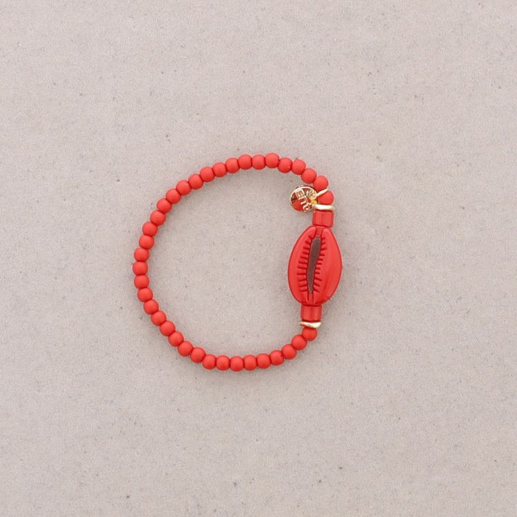 RESIN SHELL BEADS BRACELET