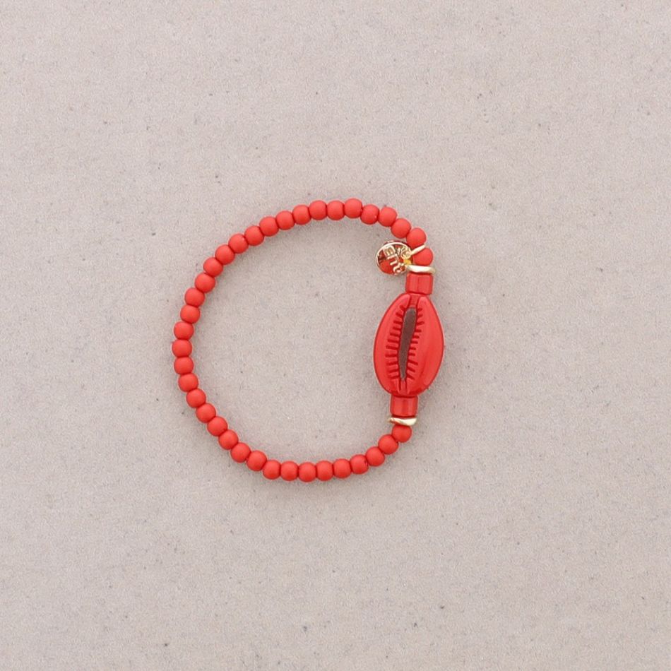 RESIN SHELL BEADS BRACELET