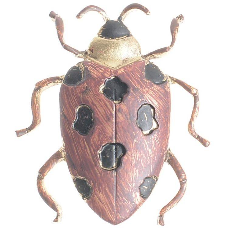 MATT COLOR INSECT BROOCH