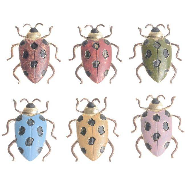 MATT COLOR INSECT BROOCH