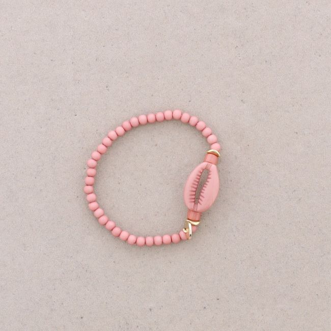 RESIN SHELL BEADS BRACELET