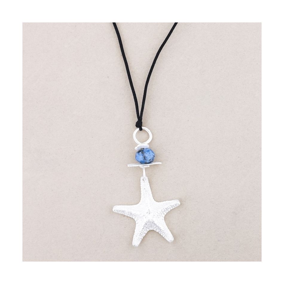 COLLAR LARGO COLGANTE ESTRELLA DE MAR