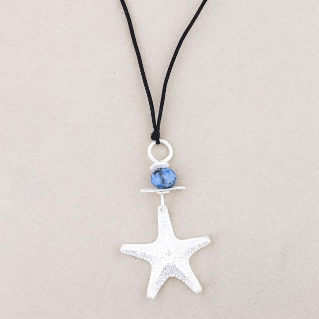 LONG STARFISH PENDANT NECKLACE