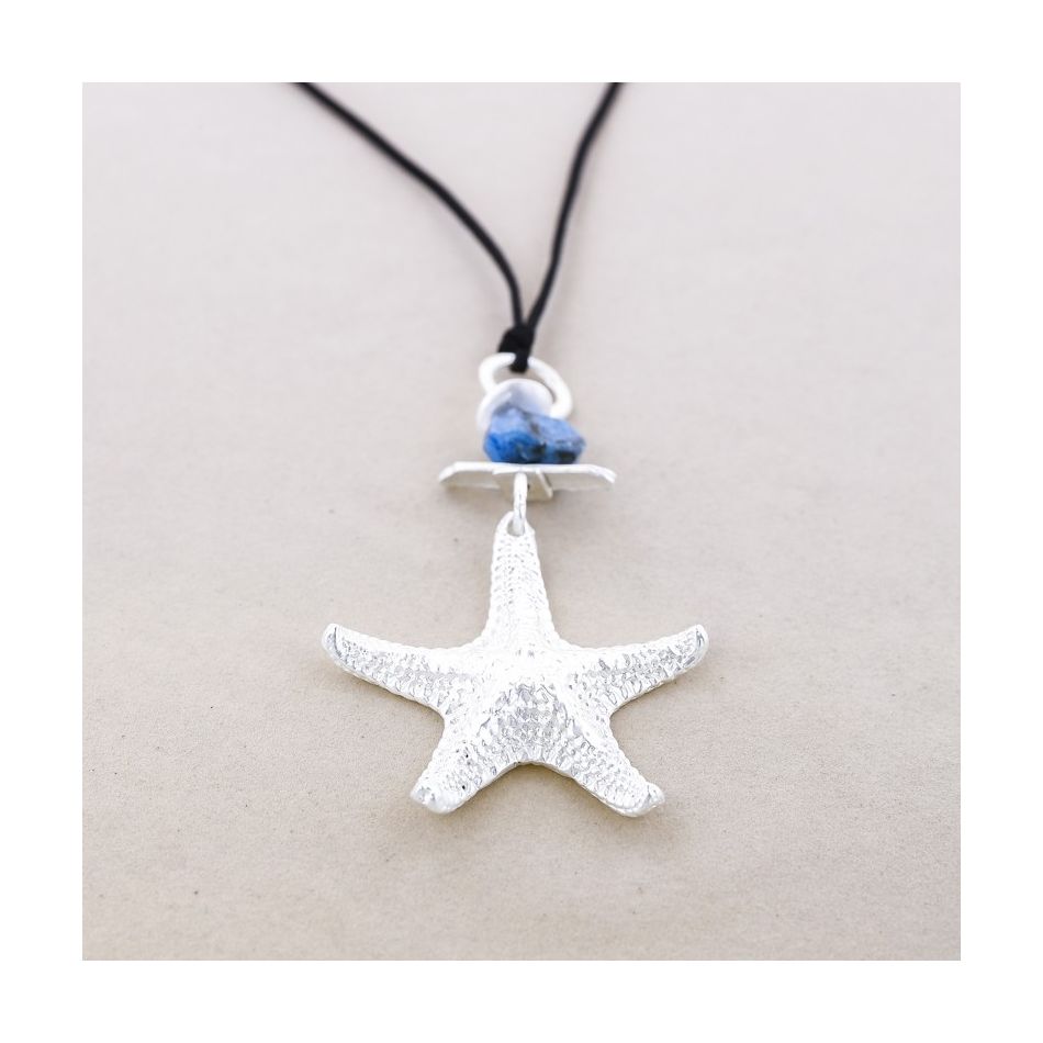 COLLAR LARGO COLGANTE ESTRELLA DE MAR