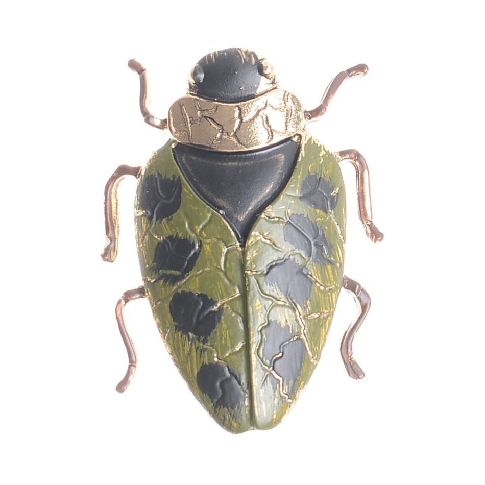 MATT COLOR INSECT BROOCH