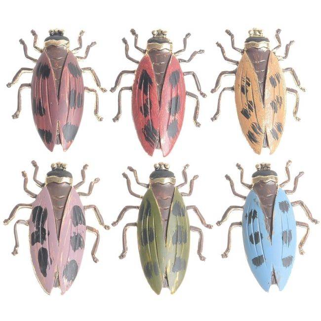 MATT COLOR INSECT BROOCH