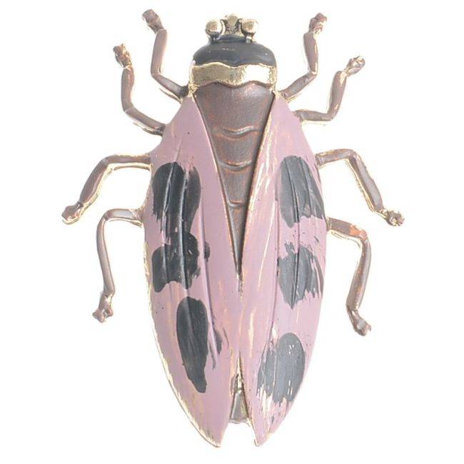 MATT COLOR INSECT BROOCH