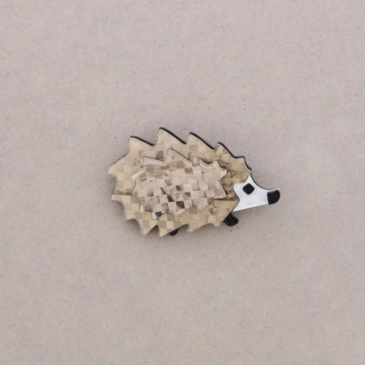 HEDGEHOG RESIN BROOCH