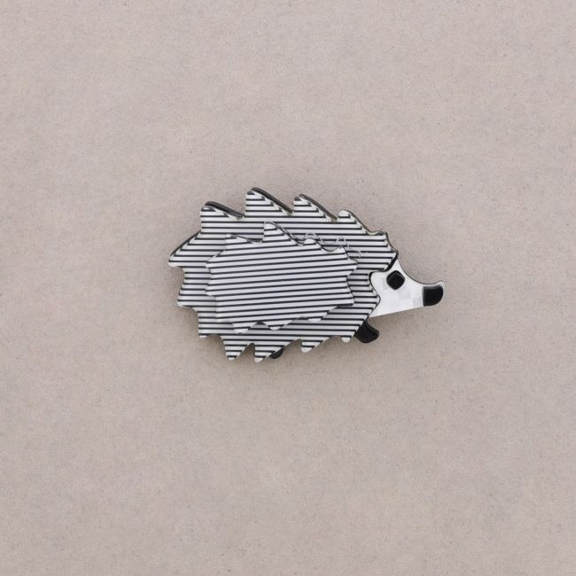 HEDGEHOG RESIN BROOCH
