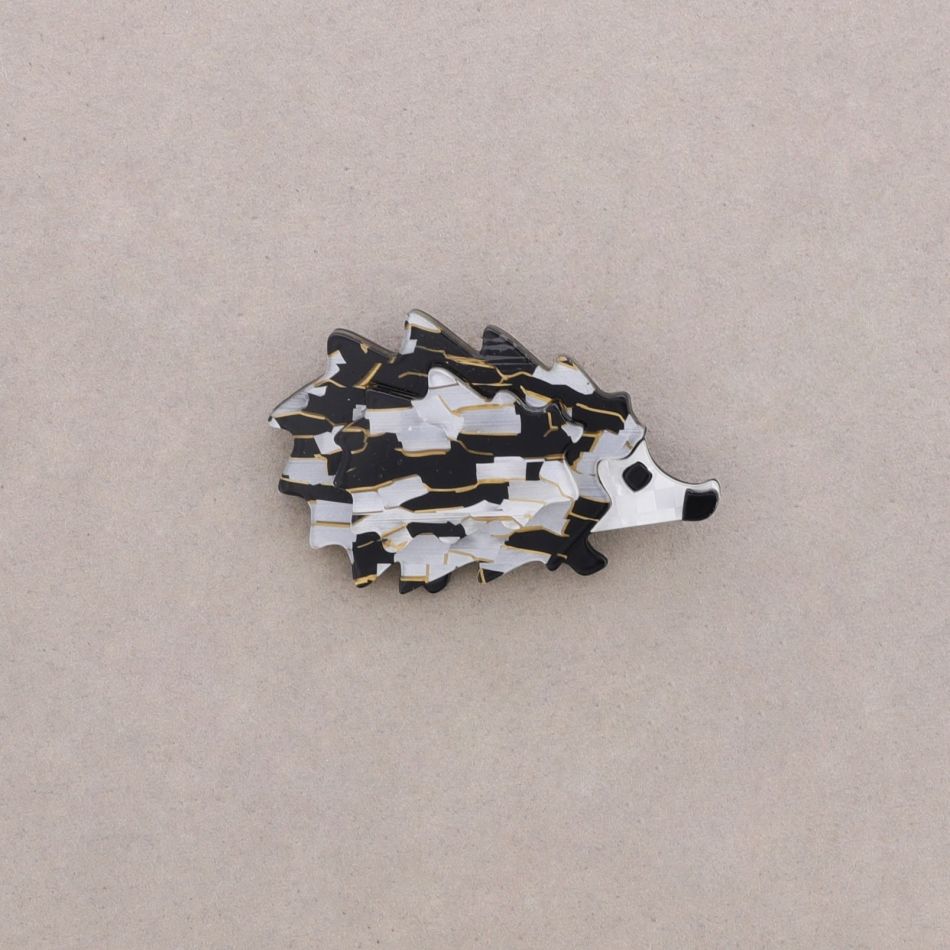 BROCHE ERIZO RESINA