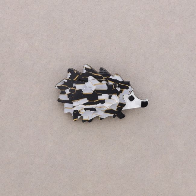 BROCHE ERIZO RESINA