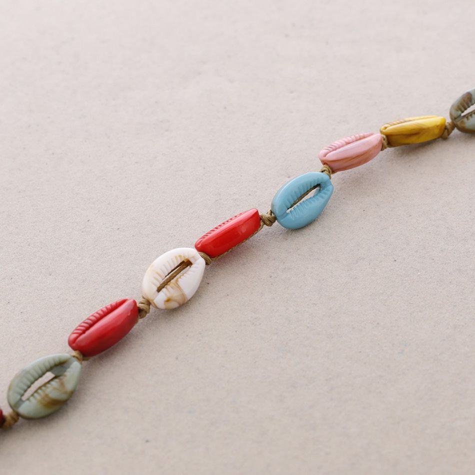 RESIN SHELL SHORT NECKLACE