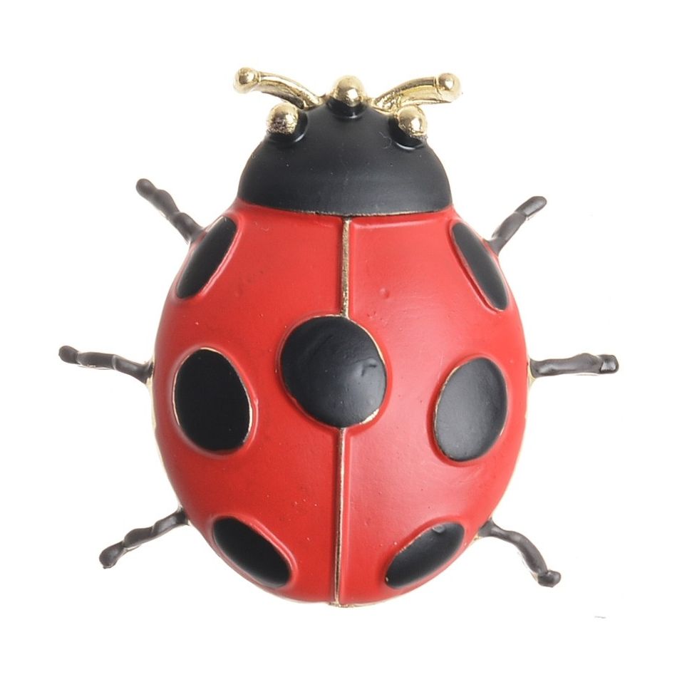 BROCHE INSECTO METAL ESMALTE MATE