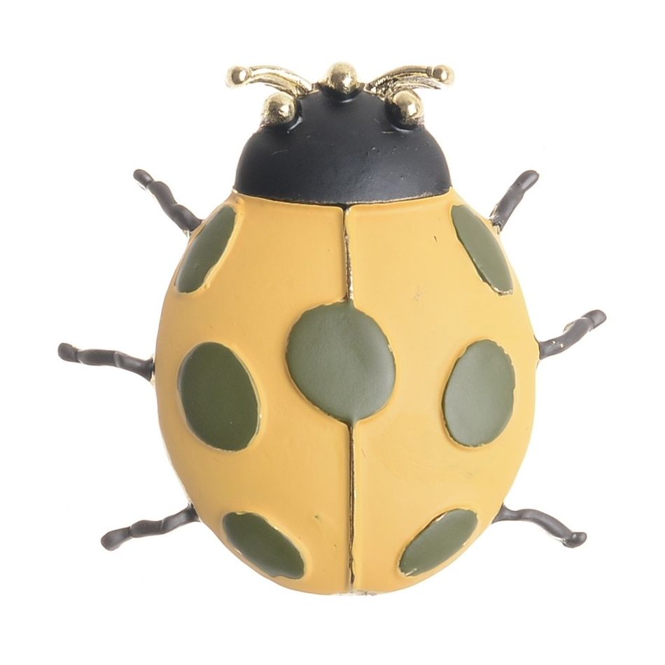 BROCHE INSECTO METAL ESMALTE MATE