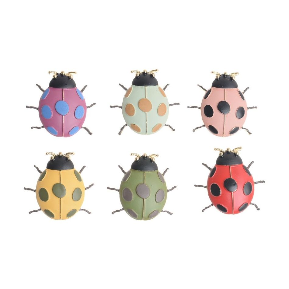 BROCHE INSECTO METAL ESMALTE MATE