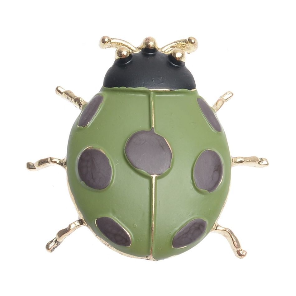 BROCHE INSECTO METAL ESMALTE MATE