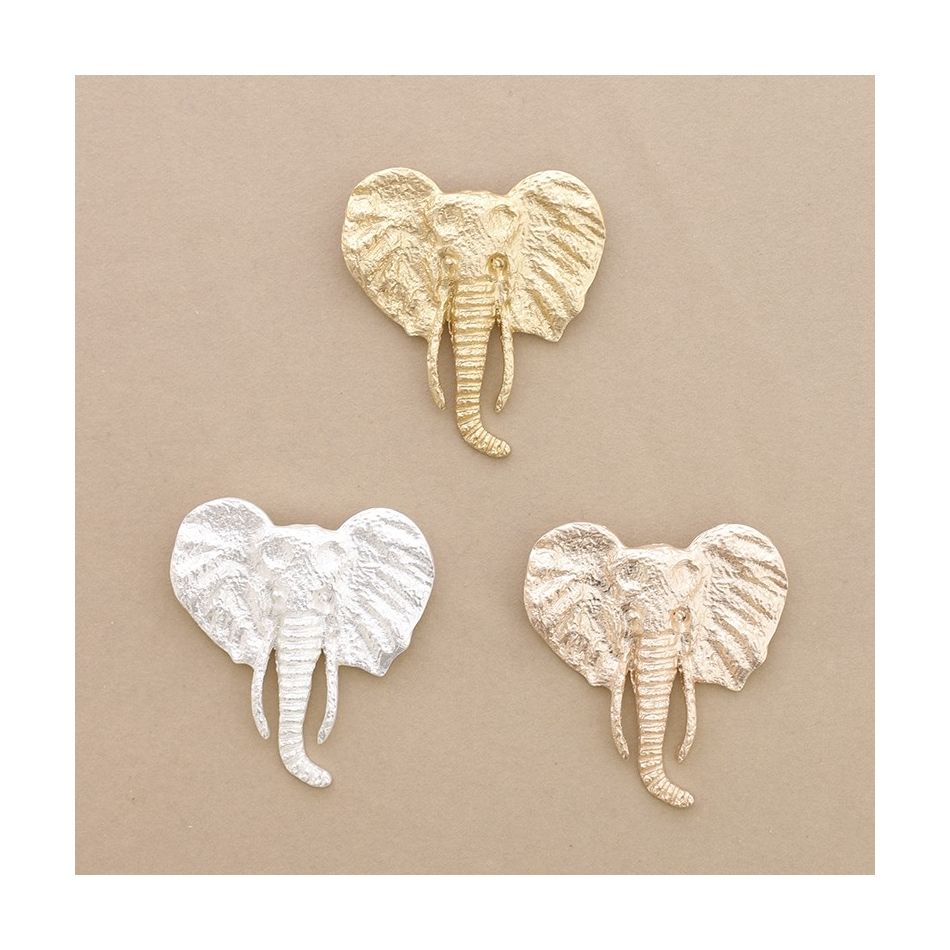BROCHE ELEFANTE METAL