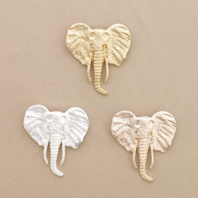 BROCHE ELEFANTE METAL