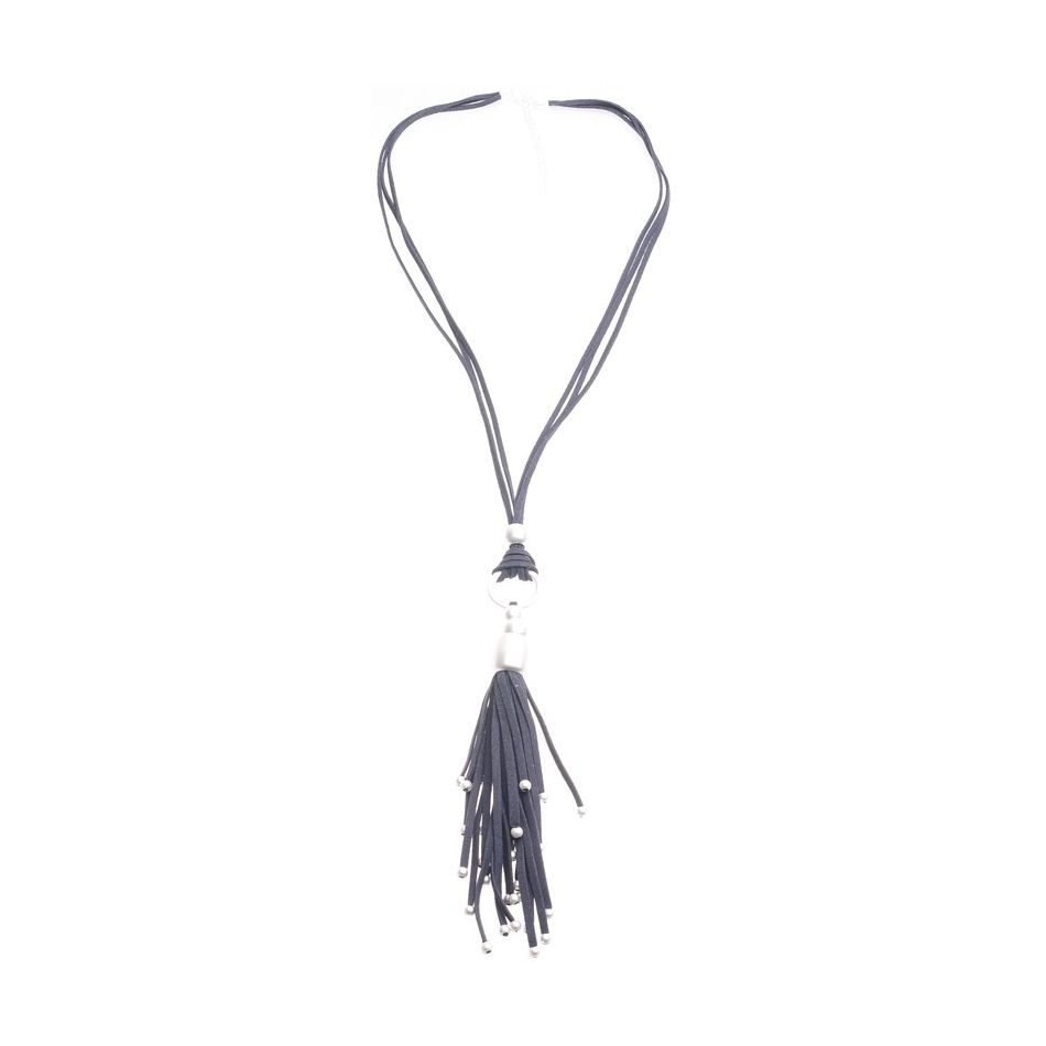 COLLAR LARGO ANTELINA COLGANTE FLECO