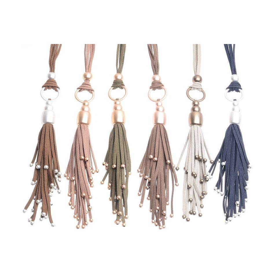 COLLAR LARGO ANTELINA COLGANTE FLECO