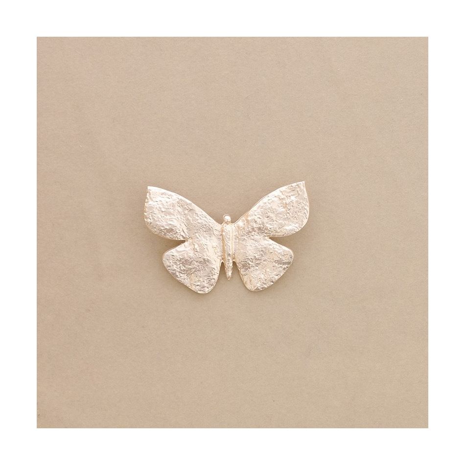 METAL BUTTERFLY BROOCH