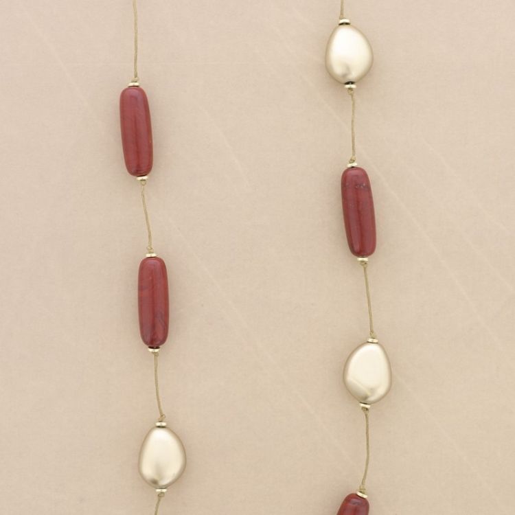 COLLAR LARGO CUENTAS RESINA 2