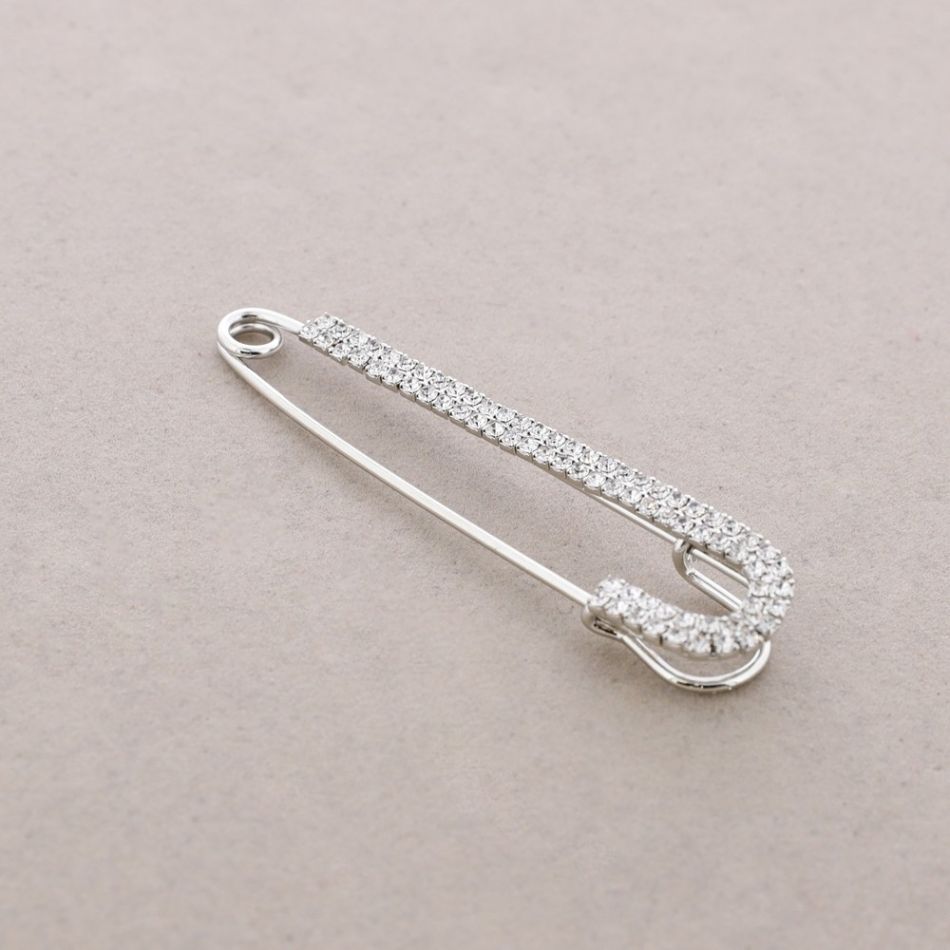 BLINGBLING PIN BROOCH 7CM