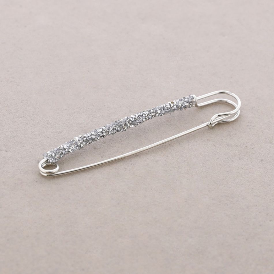 BLINGBLING PIN BROOCH 9CM