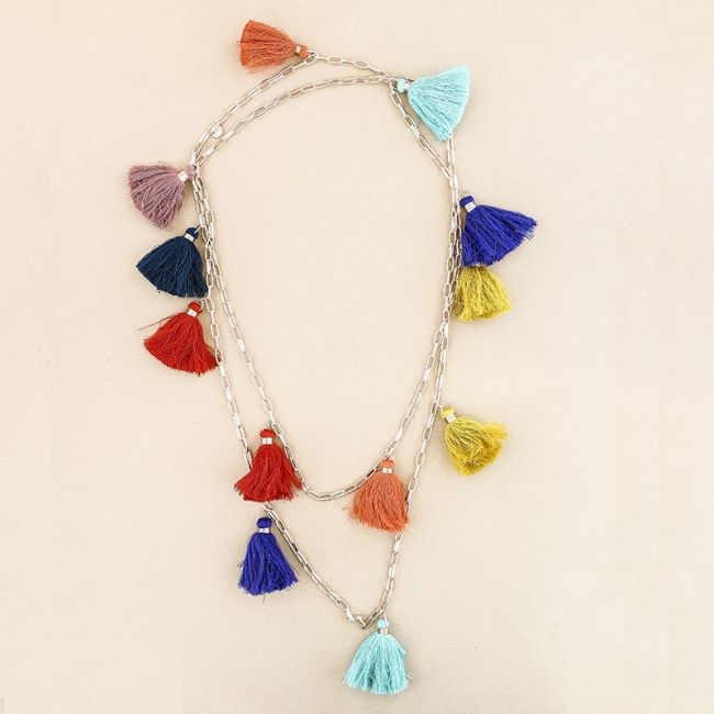 COLLAR LARGO 2M CADENA FLECOS