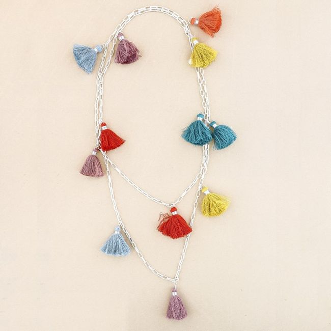 COLLAR LARGO 2M CADENA FLECOS